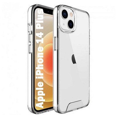 Чохол-накладка BeCover Space Case для Apple iPhone 14 Plus Transparancy (708582)