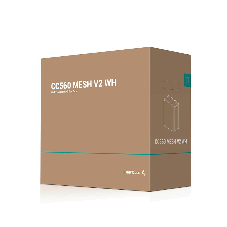 Корпус DeepCool CC560 Mesh V2 White (R-CC560-WHAMA4-G-2)