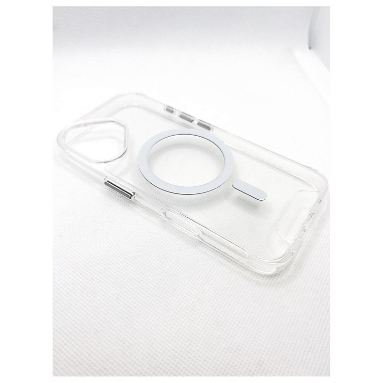 Чохол-накладка BeCover Space Case MagSafe для Apple iPhone 16 Transparancy (712102)