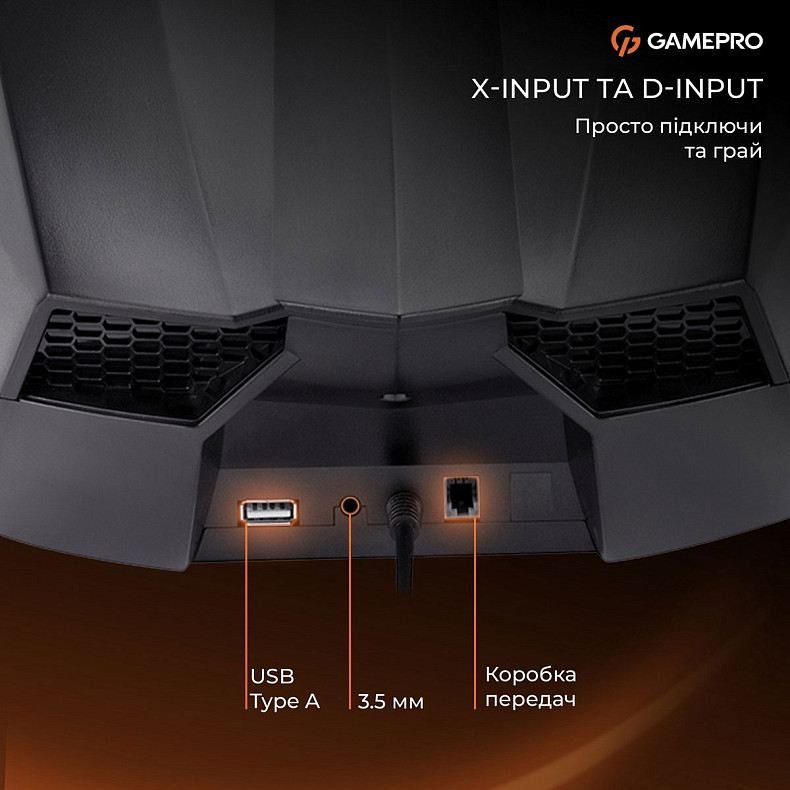 Комплект GamePro RW575PM для XBOX ONE/PS4/PS3/PC/SWITCH