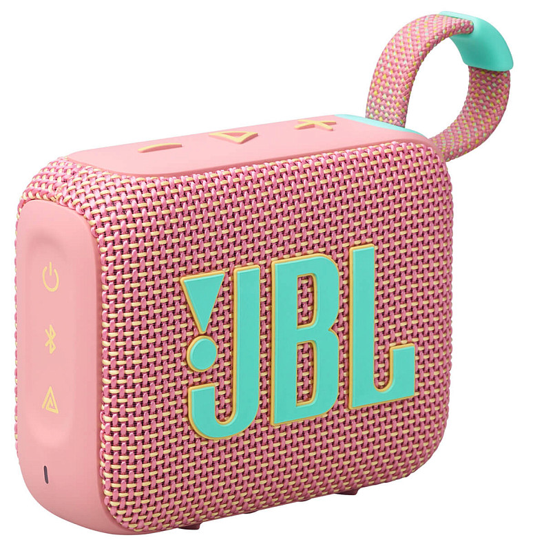 Портативна акустика JBL GO 4 Pink (JBLGO4PINK)