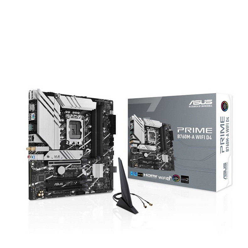 Материнська плата Asus Prime B760M-A WIFI D4 Socket 1700
