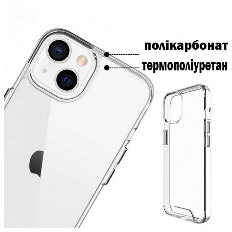 Чeхол-накладка BeCover Space Case для Apple iPhone 13 Pro Transparancy (707795)