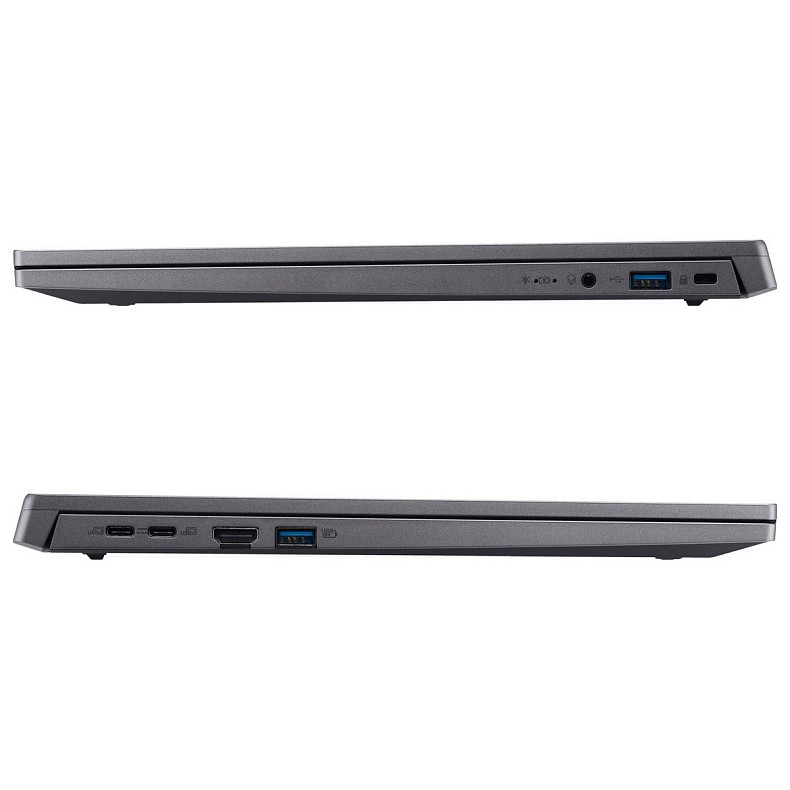 Ноутбук Acer Aspire Go AG17-31P 17.3" FHD IPS, Intel C N150, 8GB, F512GB, UMA, Lin, сірий