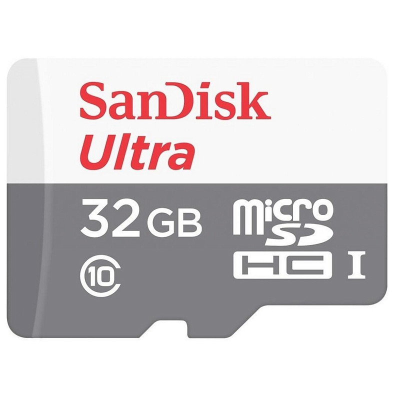 Карта памяти SanDisk 32GB microSDHC C10 UHS-I R100MB/s Ultra