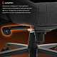 Крісло ігрове GamePro GC775DG Fabric Dark Gray