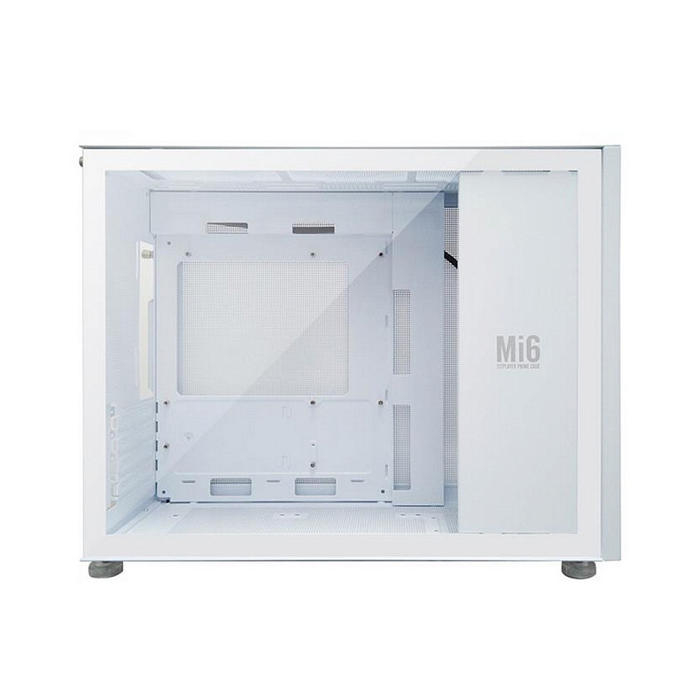 Корпус 1stPlayer Mi6-1F2-W-WH White без БП