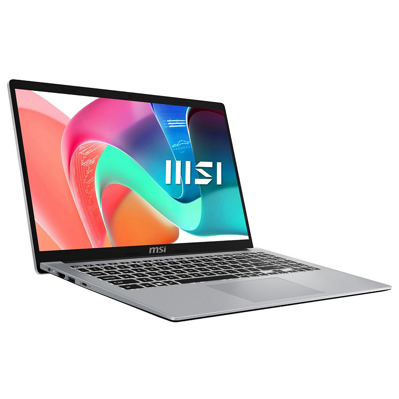 Ноутбук MSI Modern F13MG 15.6 FHD, Intel i3-1315U, 16GB, F512GB, DOS, серебристый