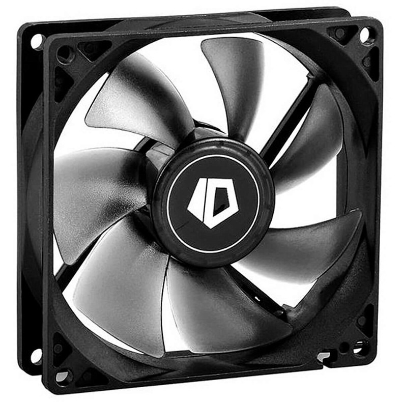 Вентилятор ID-Cooling NO-9225-SD, 92x92x25мм, 3-pin, черный