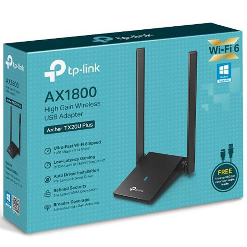Wi-Fi адаптер TP-LINK Archer TX20U Plus