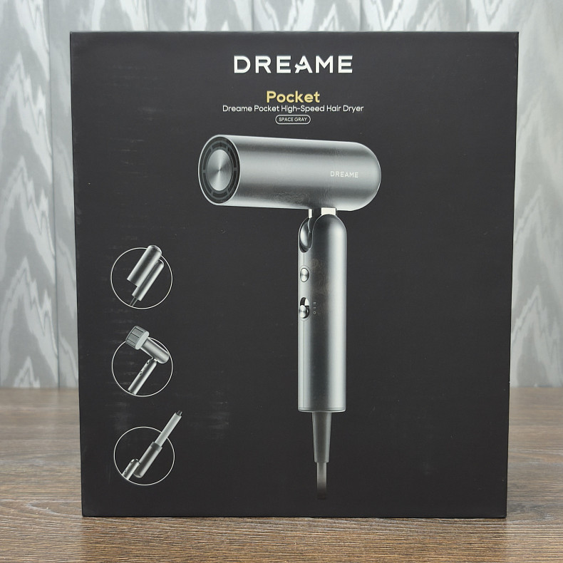 Фен-стайлер Dreame Pocket Grey AHD51-GR  -  Уценка