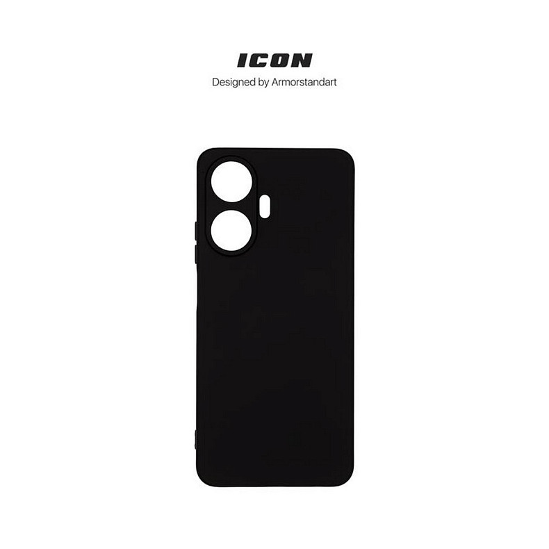 Чохол накладка Armorstandart Icon для Realme C55 Camera cover Black (ARM72417)