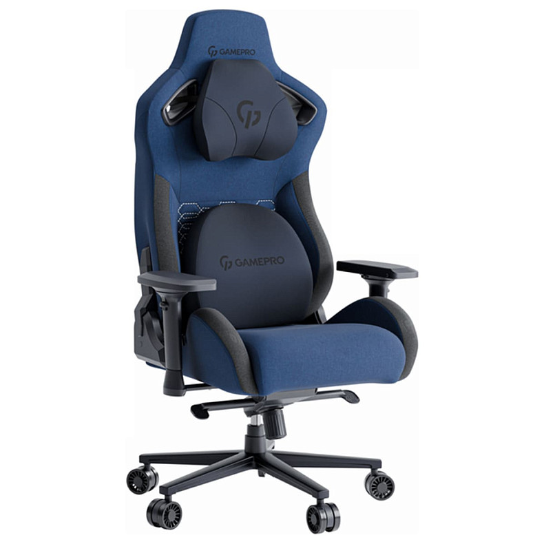 Кресло для геймеров Gamepro GC900DB Fabric Dark Blue