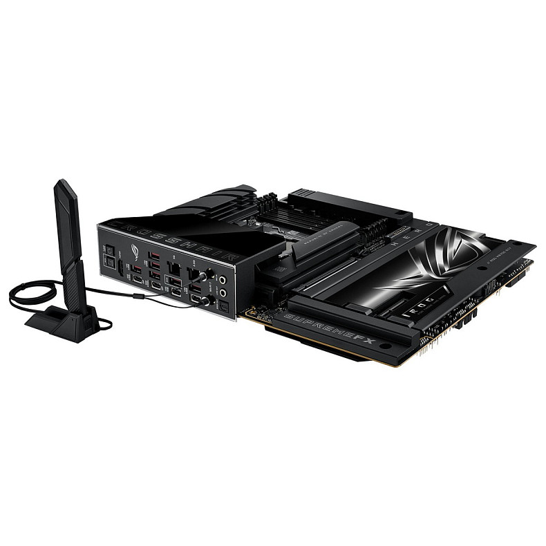 Материнcька плата ASUS ROG CROSSHAIR X870E HERO BTF sAM5 X870E 4xDDR5 M.2 HDMI Wi-Fi BT ATX прихован