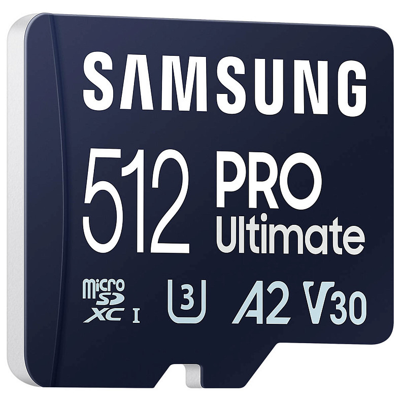Карта пам'яті SAMSUNG MICRO SDXC 512GB W/ADAPT. MB-MY512SA/WW