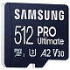 Карта пам'яті SAMSUNG MICRO SDXC 512GB W/ADAPT. MB-MY512SA/WW