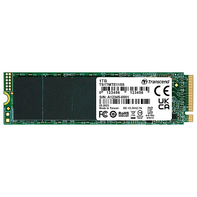 SSD диск Transcend MTE115S 1TB M.2 2280 Gen3x4 TLC (TS1TMTE115S)