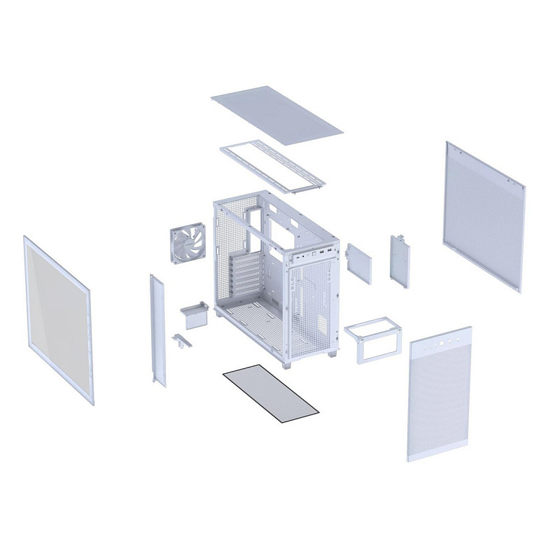 Корпус Asus Prime AP303 TG White (90DC00V3-B39010)