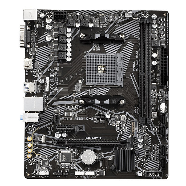 Материнська плата Gigabyte A520M K V2 Socket AM4