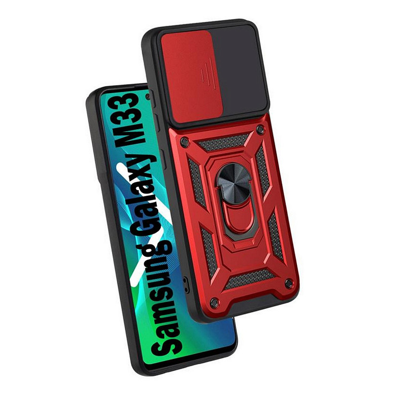 Чeхол-накладка BeCover Military для Samsung Galaxy M33 SM-M336 Red (707389)