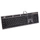 Клавiатура А4Tech KV-300H Grey/Black USB