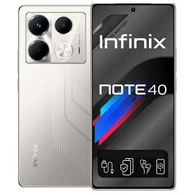 Смартфон Infinix Note 40 X6853 8/256GB Dual Sim Racing Grey