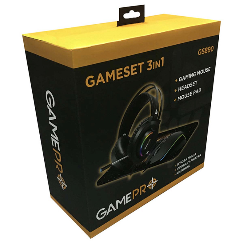 Набор игровой 3 в 1 GamePro Combo (GS890)