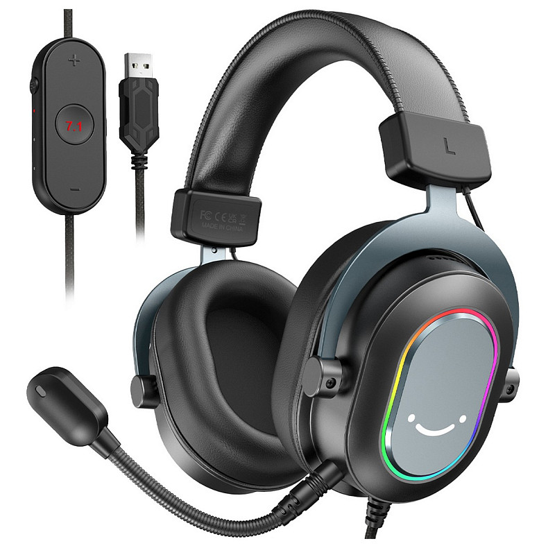 Гарнітура Fifine RGB H6 Black