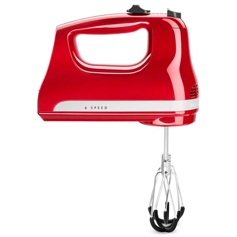 Миксер KitchenAid 5KHM6118EER ручной 6 скоростей красный