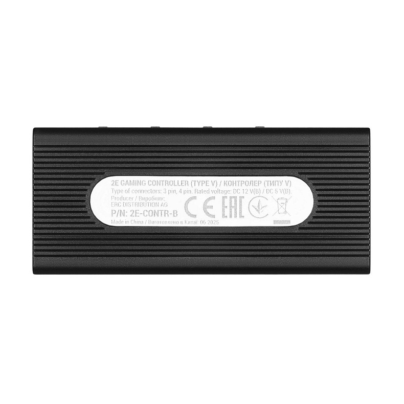 Контролер 2E GAMING CONTR-V ARGB 10 fans 4pin, SATA +5V 3pin, пульт
