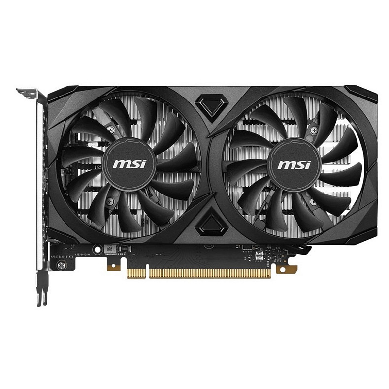 Видеокарта GF RTX 3050 6GB GDDR6 Ventus 2X OC MSI (GeForce RTX 3050 VENTUS 2X 6G OC)