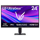 Монитор LG 23.8" 24G411A-B HDMI, DP, Audio, IPS 120Hz, 1ms, sRGB 99%, G-SYNC, FreeSync, HDR10