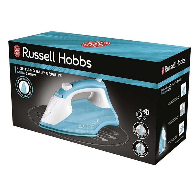 Праска Russell Hobbs 26482-56 Light & Easy Brights Aqua Iron