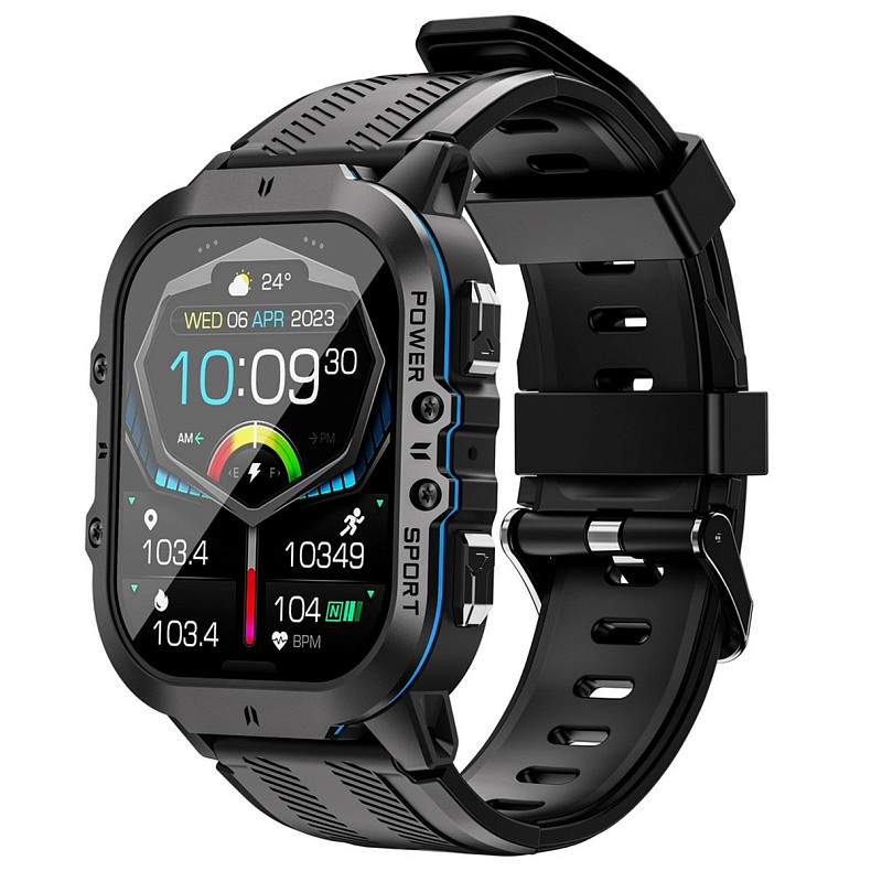 Смарт-годинник Oukitel BT20 Black-blue