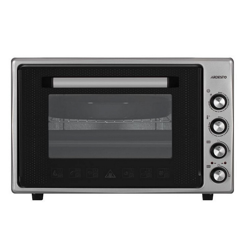 Піч електрична ARDESTO, 70л, 2000Вт, механіч., подвійне скло, сірий