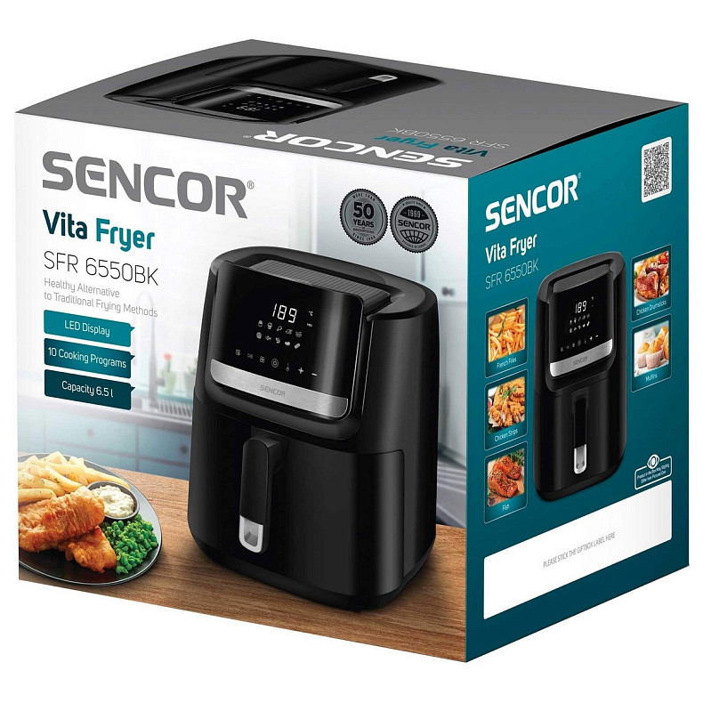 Мультиварка Sencor SFR6550BK-EUE3