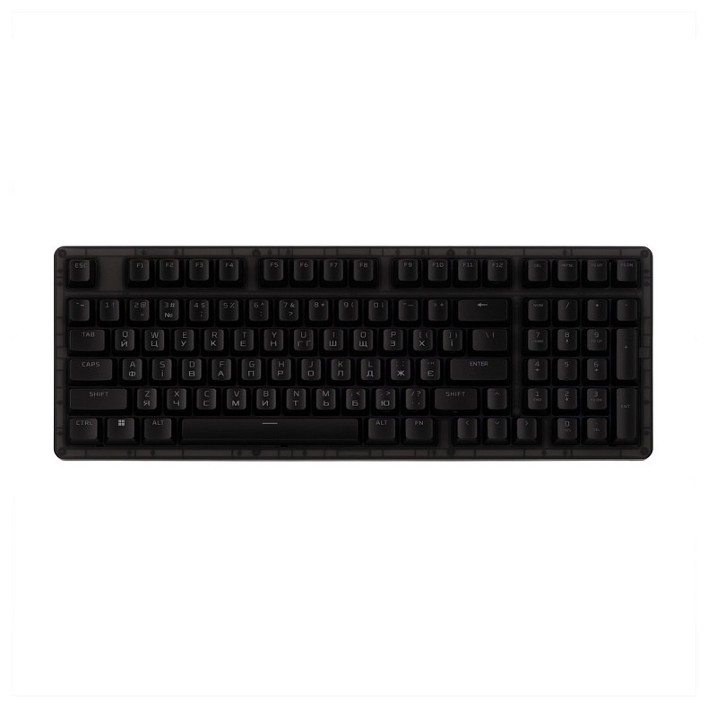 Клавіатура HyperX Alloy Origins 2 1800 103key, Red, USB-A, Hot-Swap, EN/UA, RGB, чорний