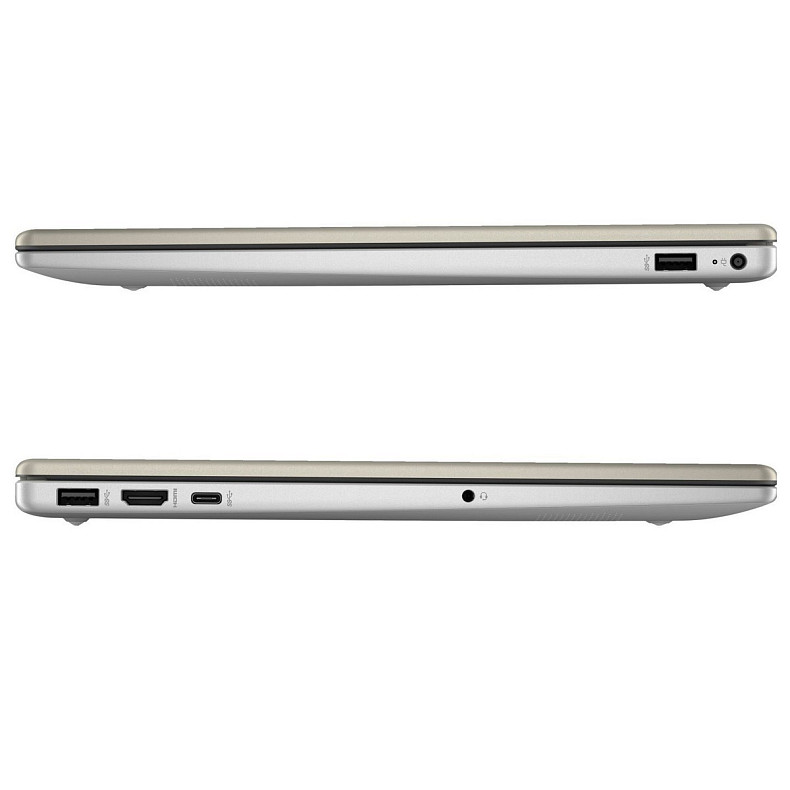 Ноутбук HP 15-fd2000ua 15.6" FHD IPS AG, Intel U5-225U, 16GB, F512GB, UMA, DOS, золотистий