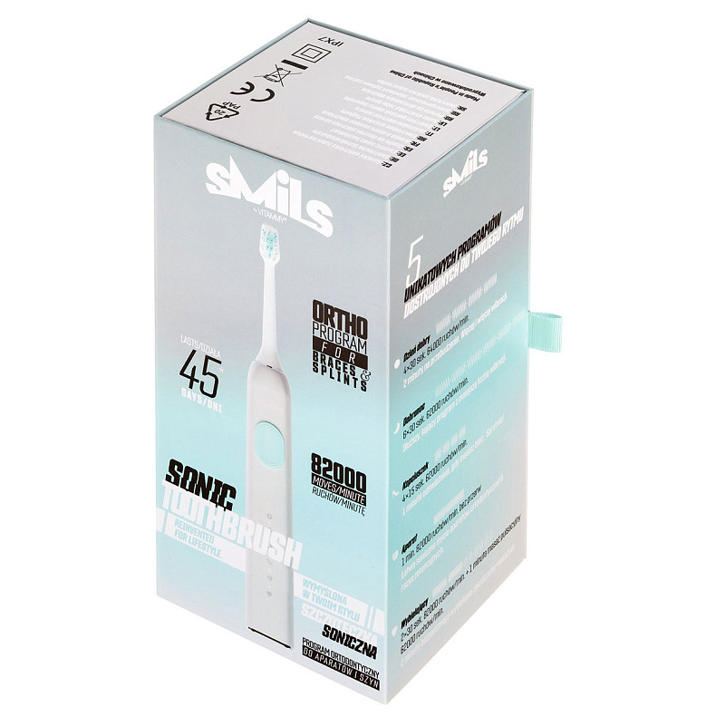 Електрична зубна щітка Vitammy SMILS Aluminium