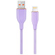 Кабель Cablexpert USB - Lightning (M/M), 2.1A, 1.5м, Purple (CC-USB2S-AM8PM-1.5M-P)