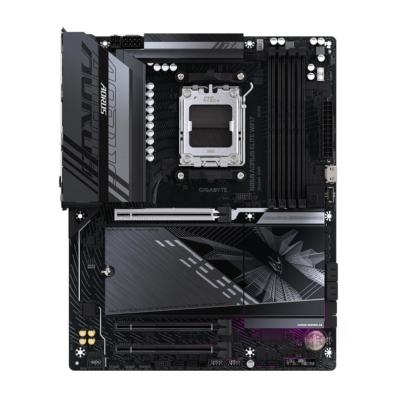 Материнская плата GIGABYTE B850 A ELITE WF7 sAM5 B850 4xDDR5 M.2 Wi-Fi BT ATX