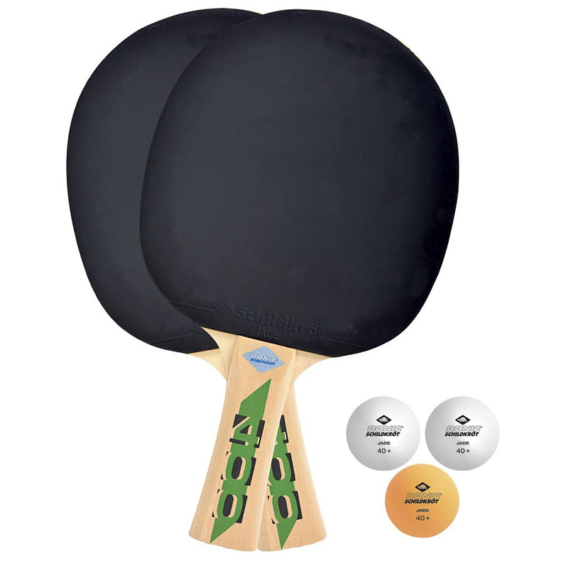 Набір для пінг-понгу Donic Fetzner 400 FSC 2-playet set (2ракетки + 3 м'яча)