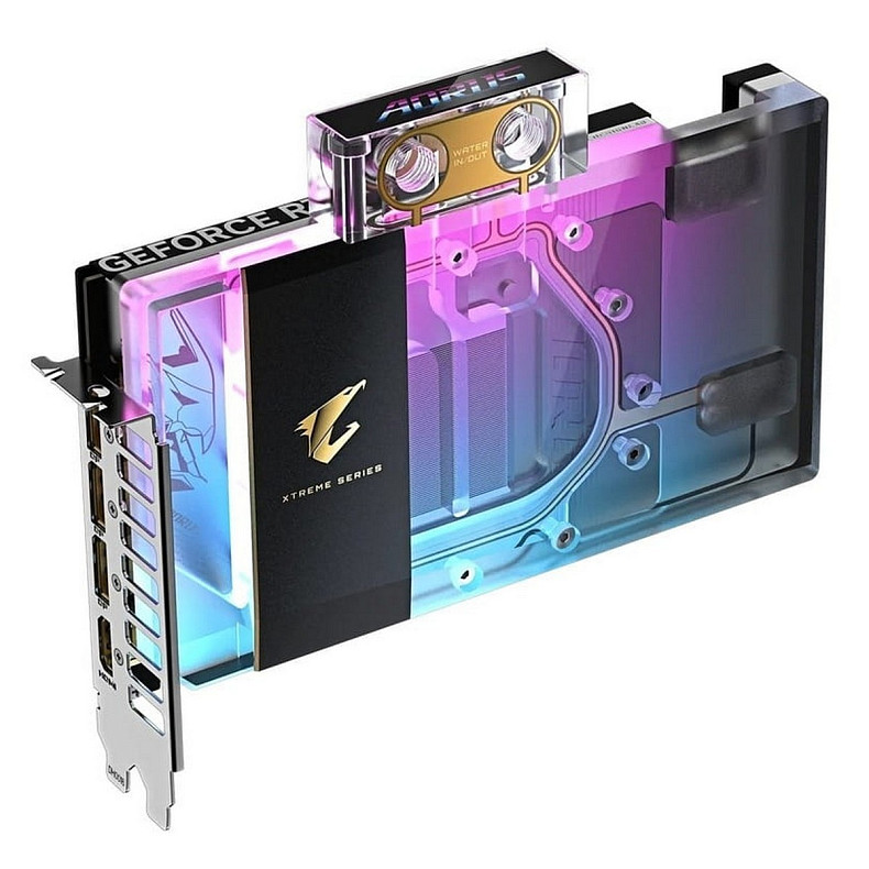 Відеокарта GF RTX 5080 16GB GDDR7 Aorus Xtreme Waterforce WB Gigabyte (GV-N5080AORUSX WB-16GD)