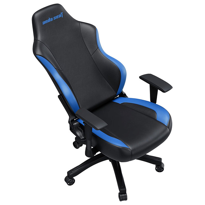 Кресло игровое Anda Seat Luna Color Size L Black/Blue PVC