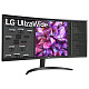 Монітор LG 34" 34WQ60C-B 2xHDMI, DP, Audio, IPS, 3440x1440, 21:9; sRGB 99%, CURVED, HDR10