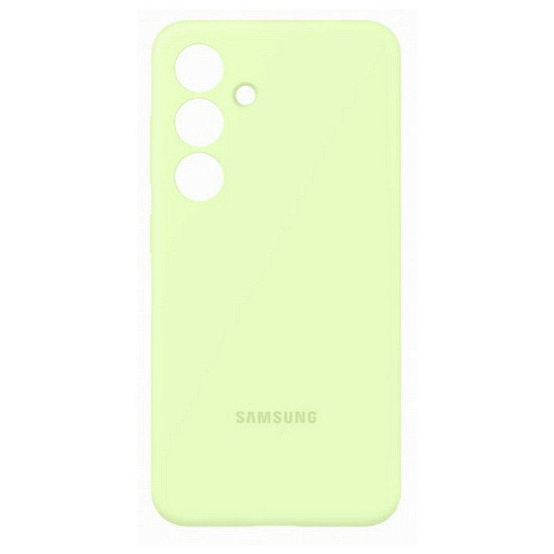 Чехол SAMSUNG для S24+ Silicone Case Light Green EF-PS926TGEGWW