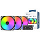 Набор из трех вентиляторов Montech E28 120MM ARGB 3 PACK (B)