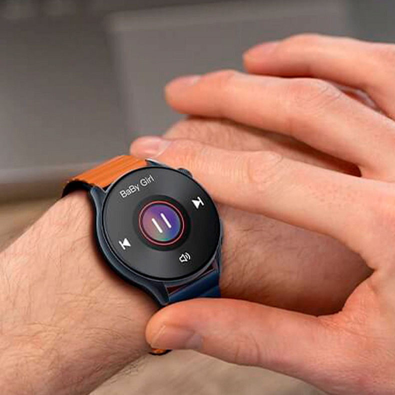 Смарт-часы Kieslect Smart Calling Watch Kr Pro Black_