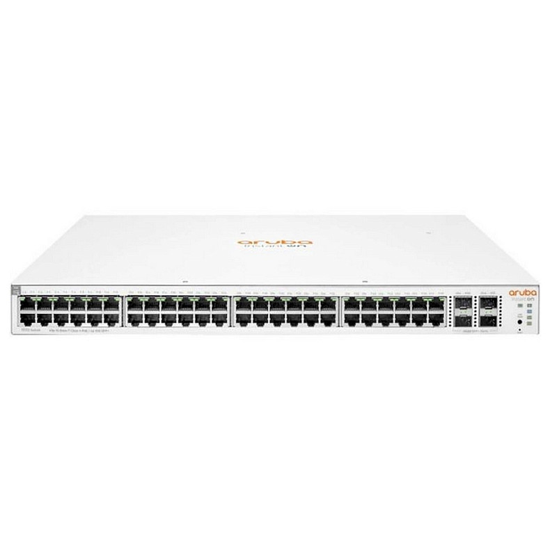 Коммутатор Aruba Instant On 1930 48G Class4 PoE 4SFP/SFP+ 370W Switch, 48xGE, 4xGE SFP ports, LT Warr