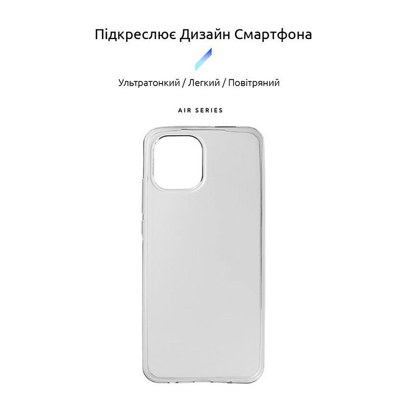 Чехол-накладка Armorstandart Air для Xiaomi Redmi A1 Transparent (ARM62824)